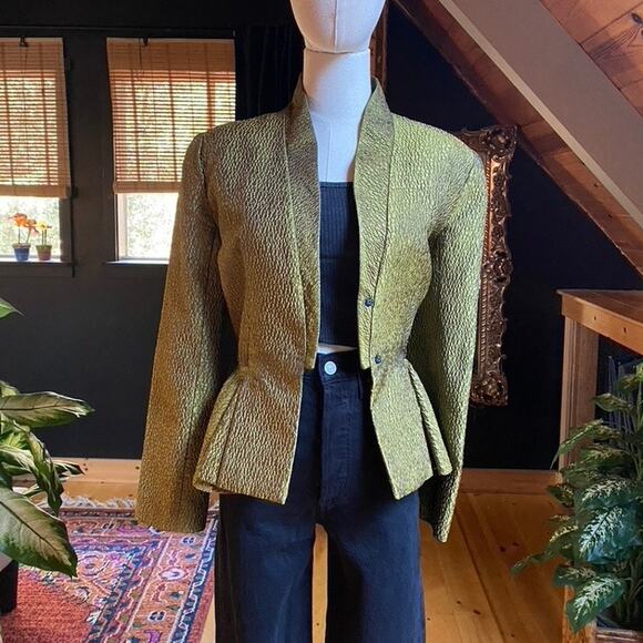 Vintage Silk Jacket - Picture 1 of 5